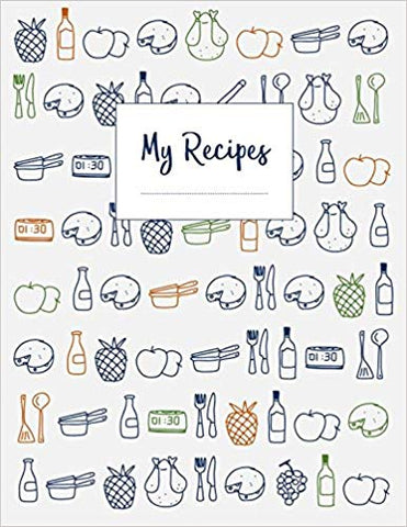 My Recipes: The XXL do-it-yourself cookbook to note down your 120 favorite